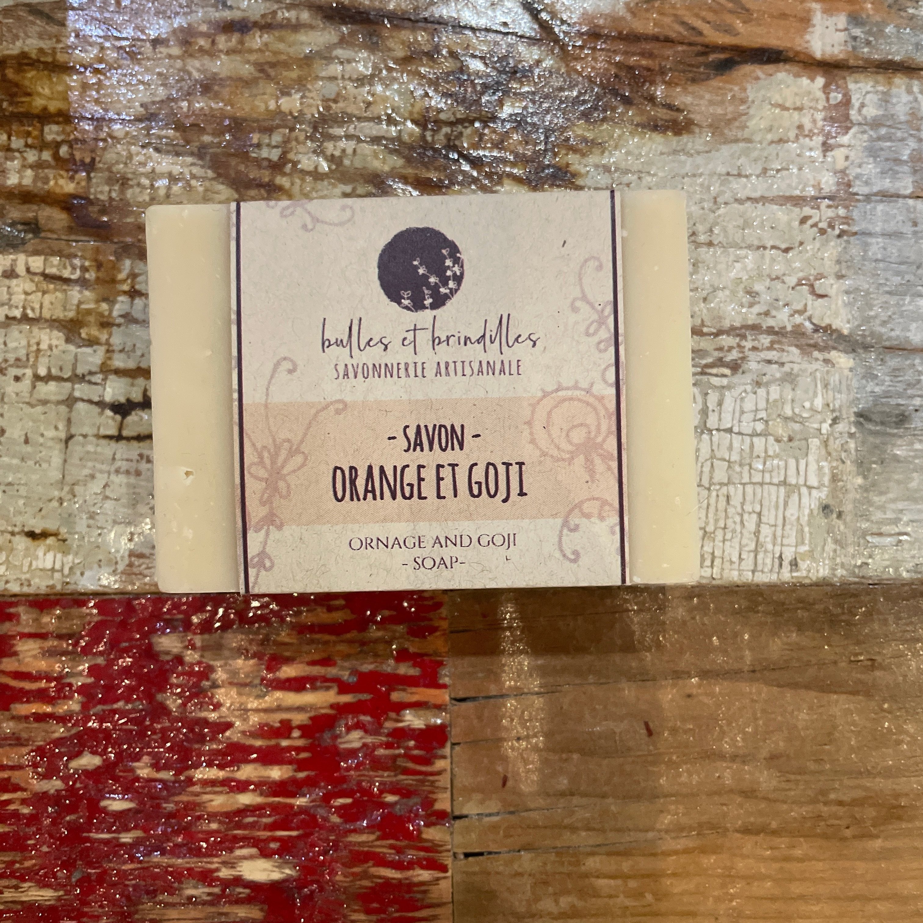 ORANGE AND GOJI Soap