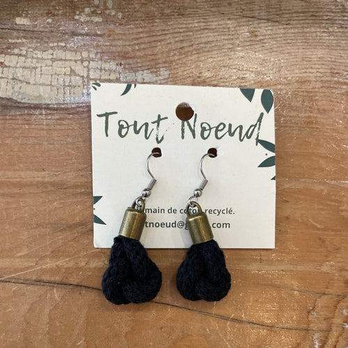 B-O NOEUD SIMPLE -  - Boucles D'Oreilles