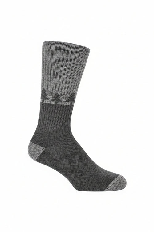 BACKPACKER MERINO FIR gray & black