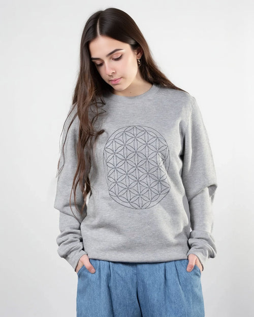 BAMBOUCREW Flower of Life - Sweatshirt