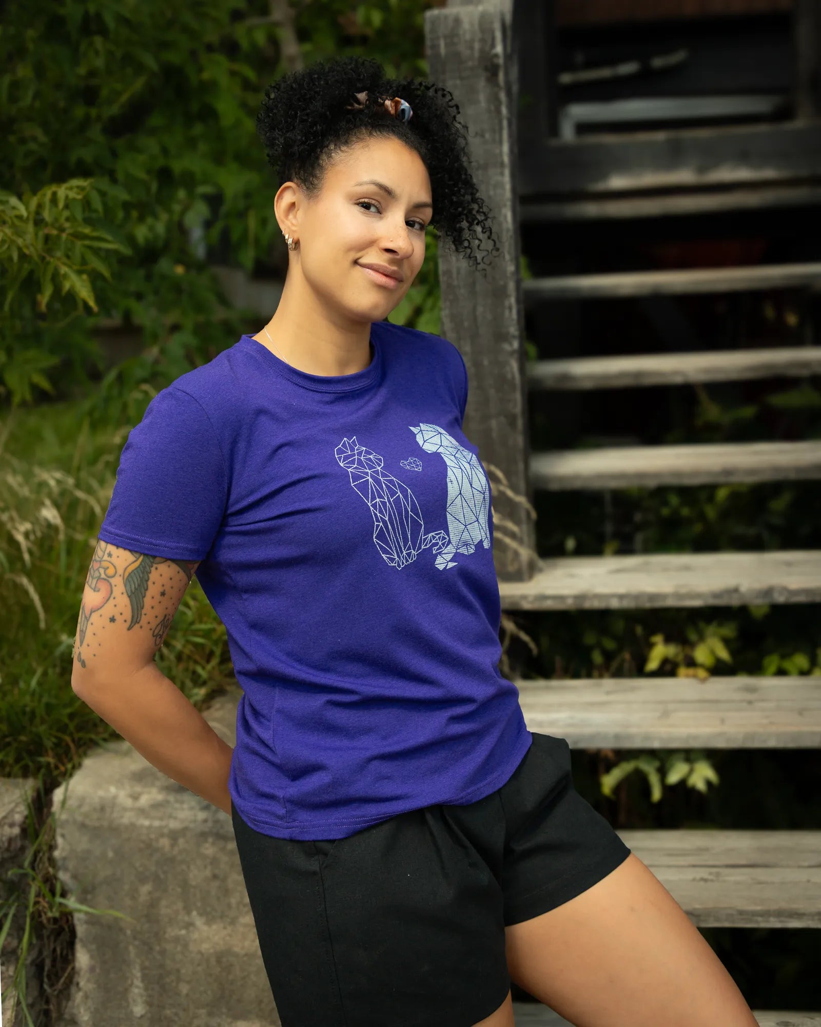 BAMBOULA  Chat -  T-shirt