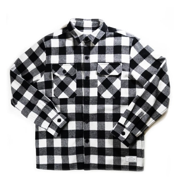 BUFFALO PLAID black & white