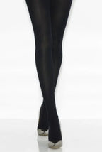 Lightweight cotton tights - Black
