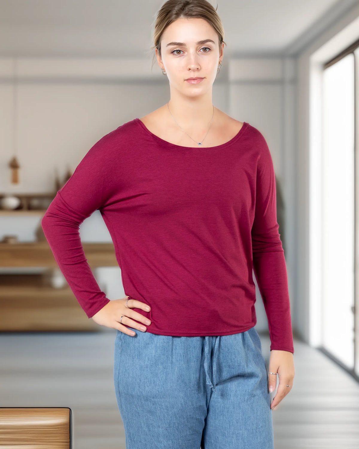 ÉLI Tencel - Chandail manches longues