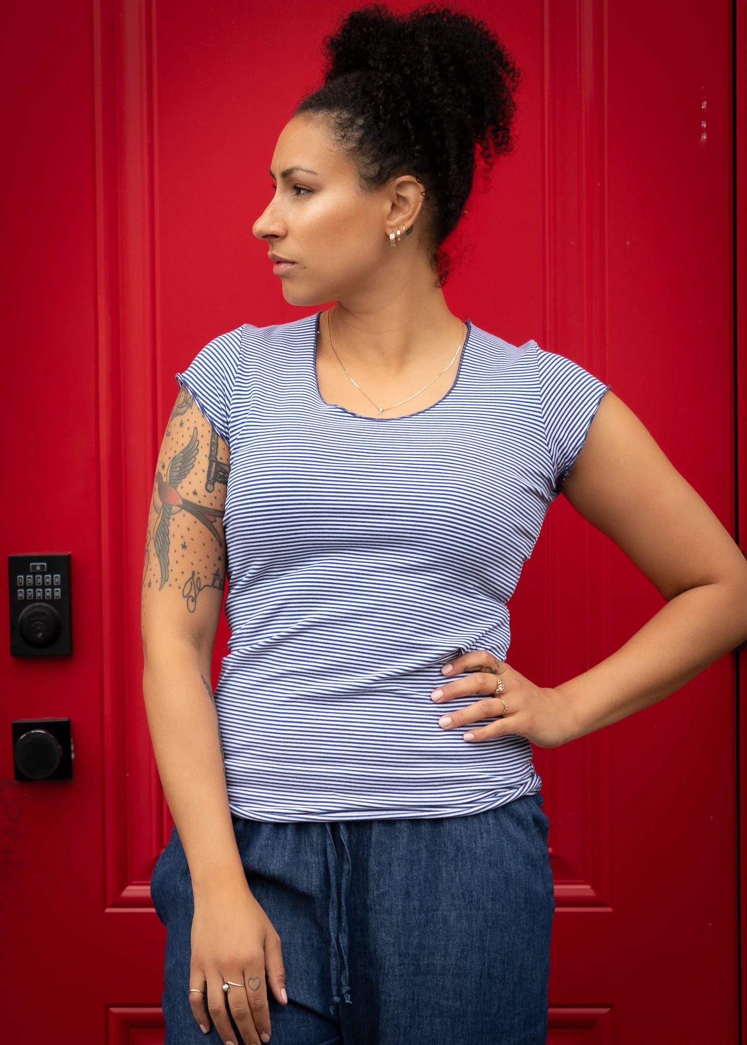 JULIETTE Striped - T-shirt