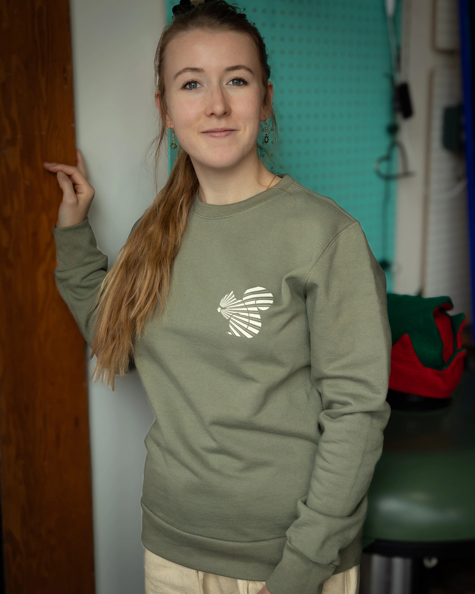 KOBICREW Écureuil - Chandail crewneck