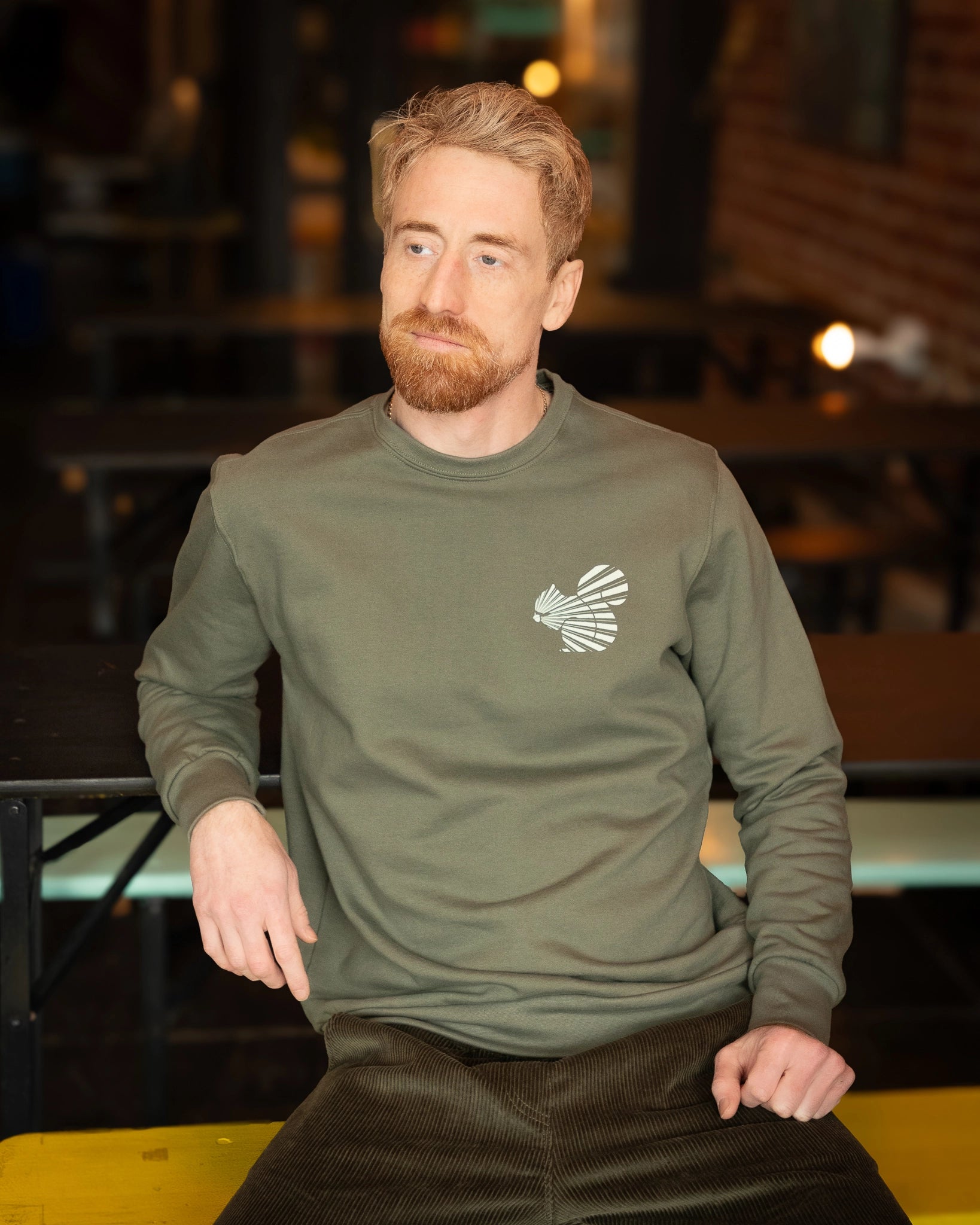 KOBICREW Écureuil - Chandail crewneck