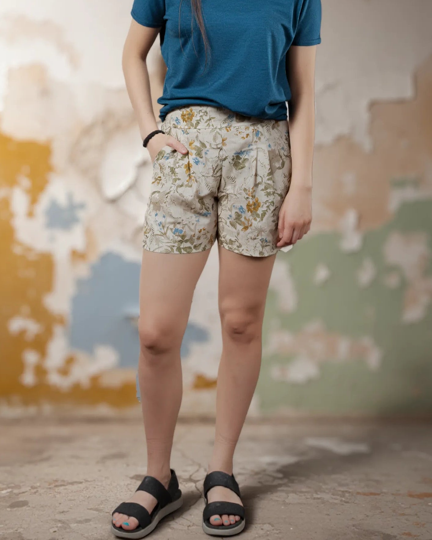 LAURA 100% Lin - Short