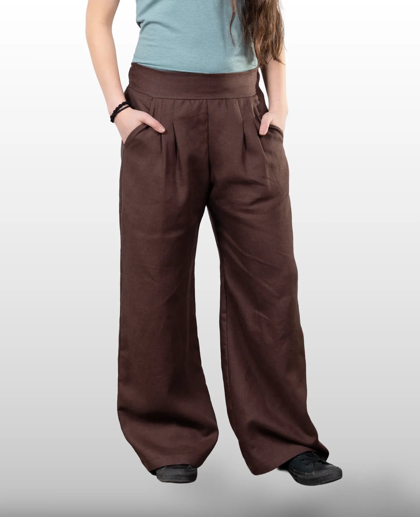 LAURENCE 100% Lin - Pantalon