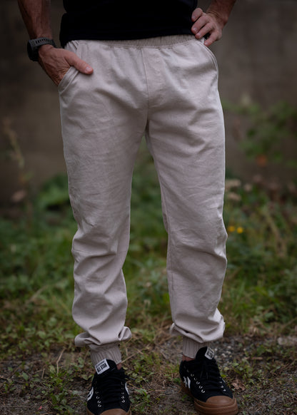 MAX JOGGER HEMP gris clair