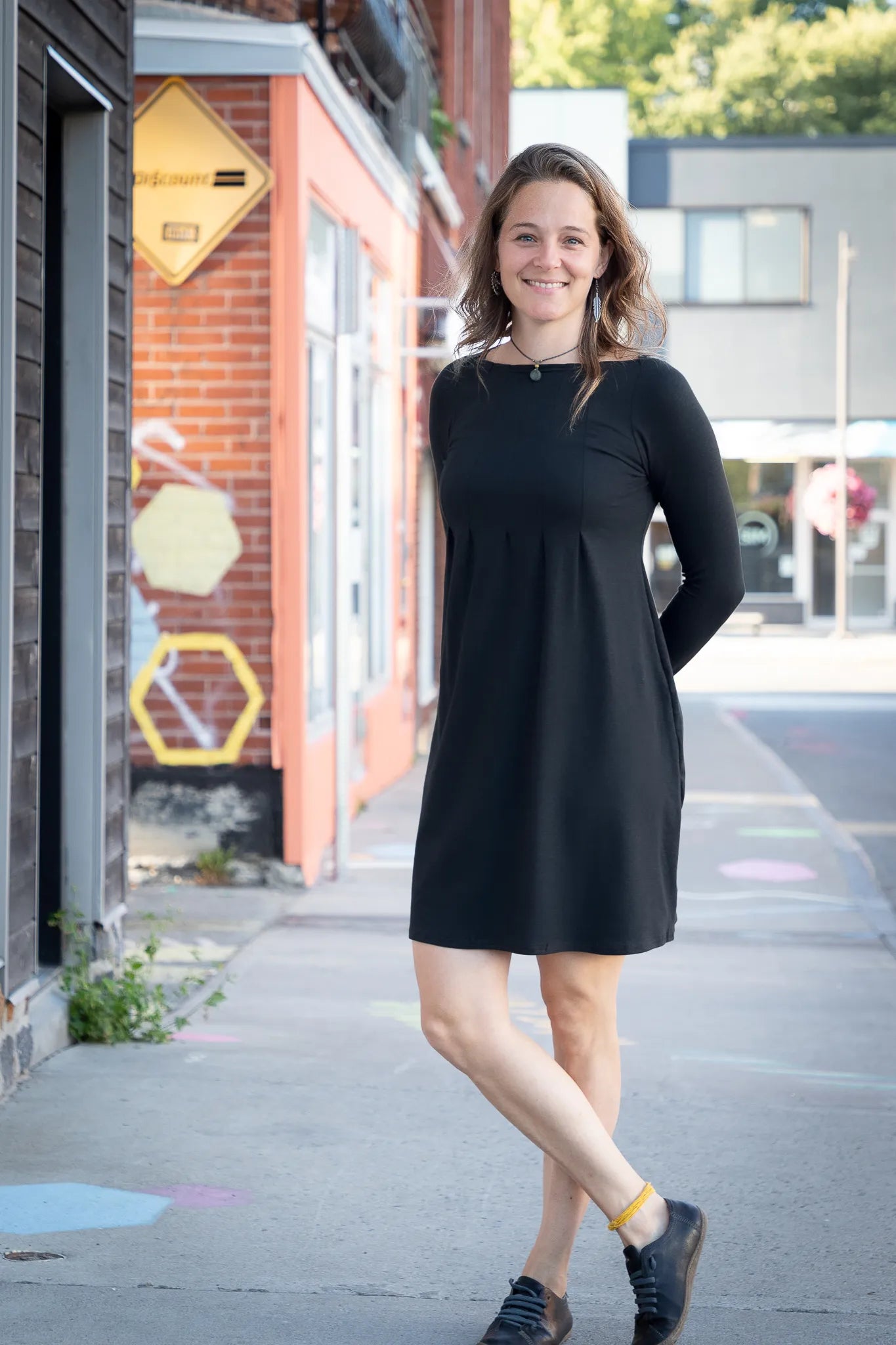 ODRÉE - Long-sleeved dress