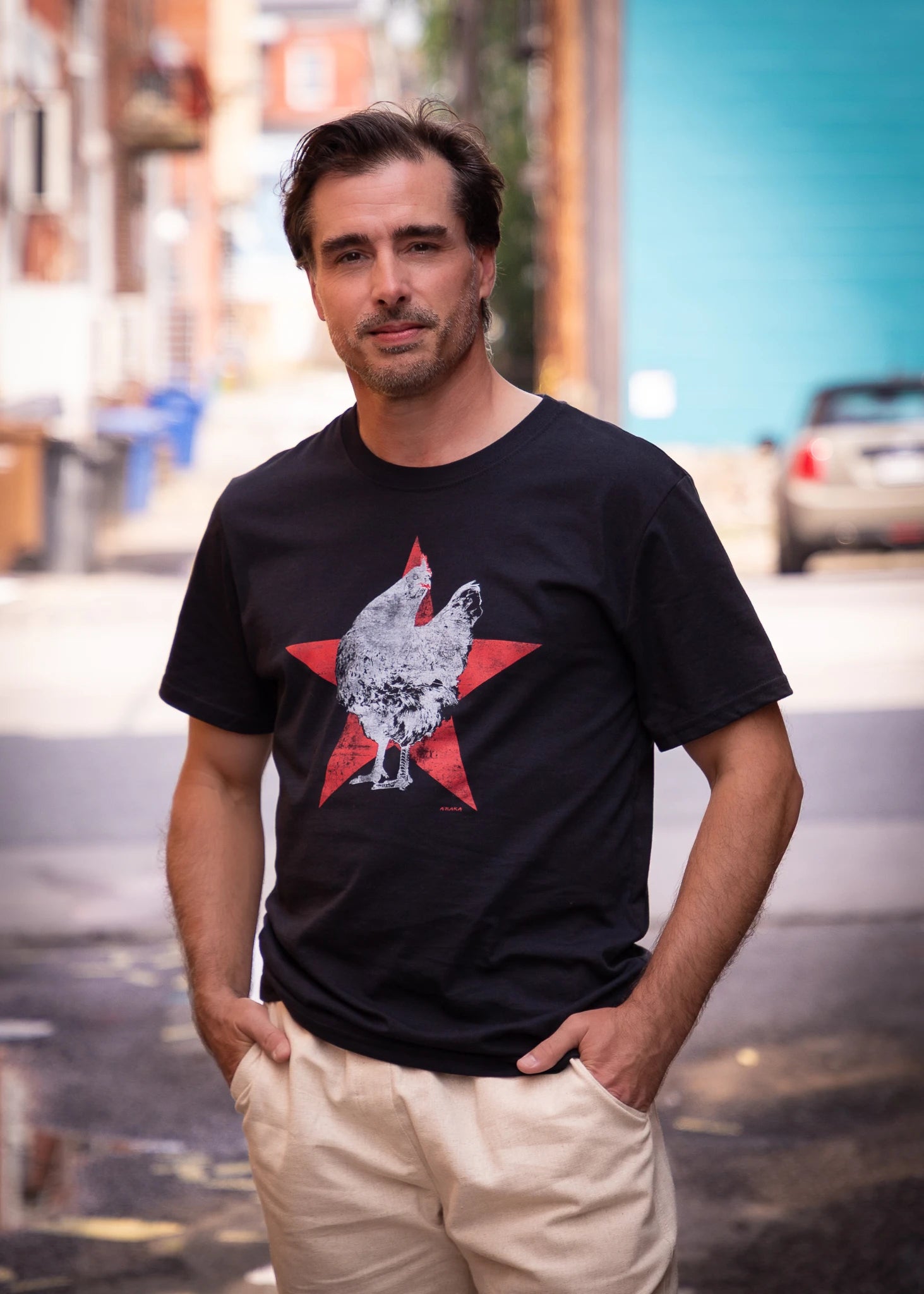 ORGANIKO Rooster - T-shirt