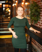 PEUSKALITA Pocket - 3-quarter sleeve dress