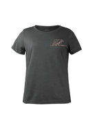 TEE 100% MERINO TREE heather navy