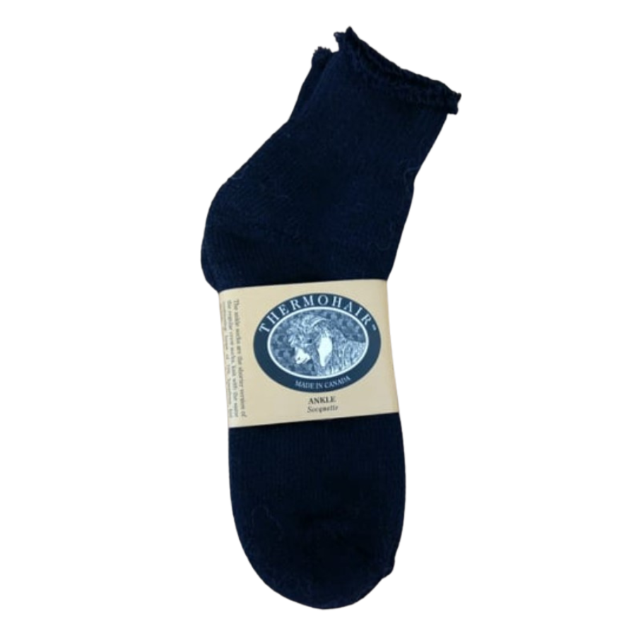 THERMOSOX MOHAIR ANKLE noir - Abaka