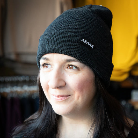 ABAKA BEANIE heather black 