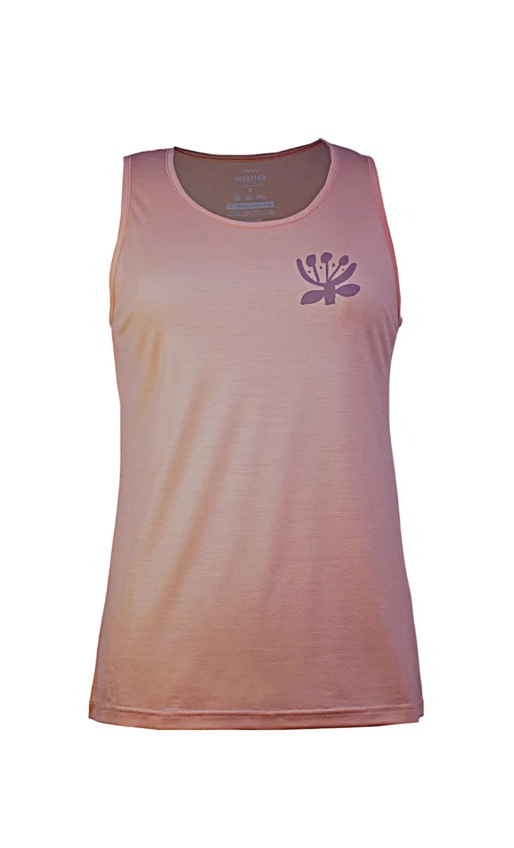 ULTRA LIGHT 100% MÉRINOS Roses- Camisole