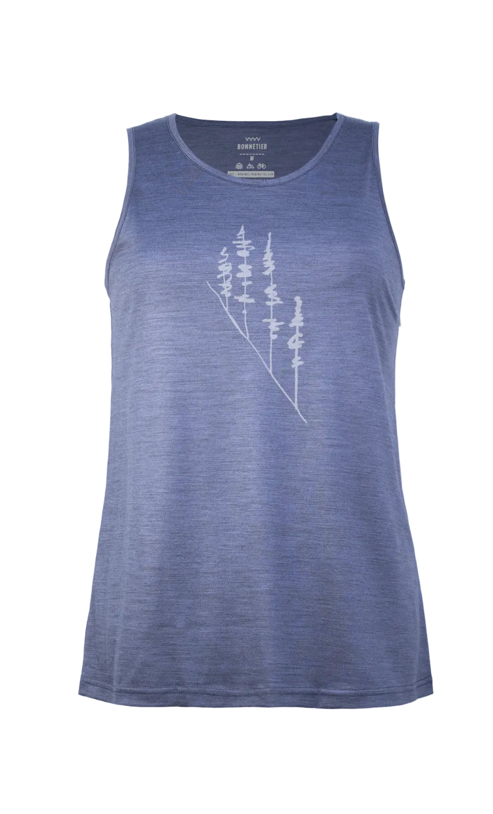ULTRA LIGHT 100% MÉRINOS Pins inclinés - Camisole