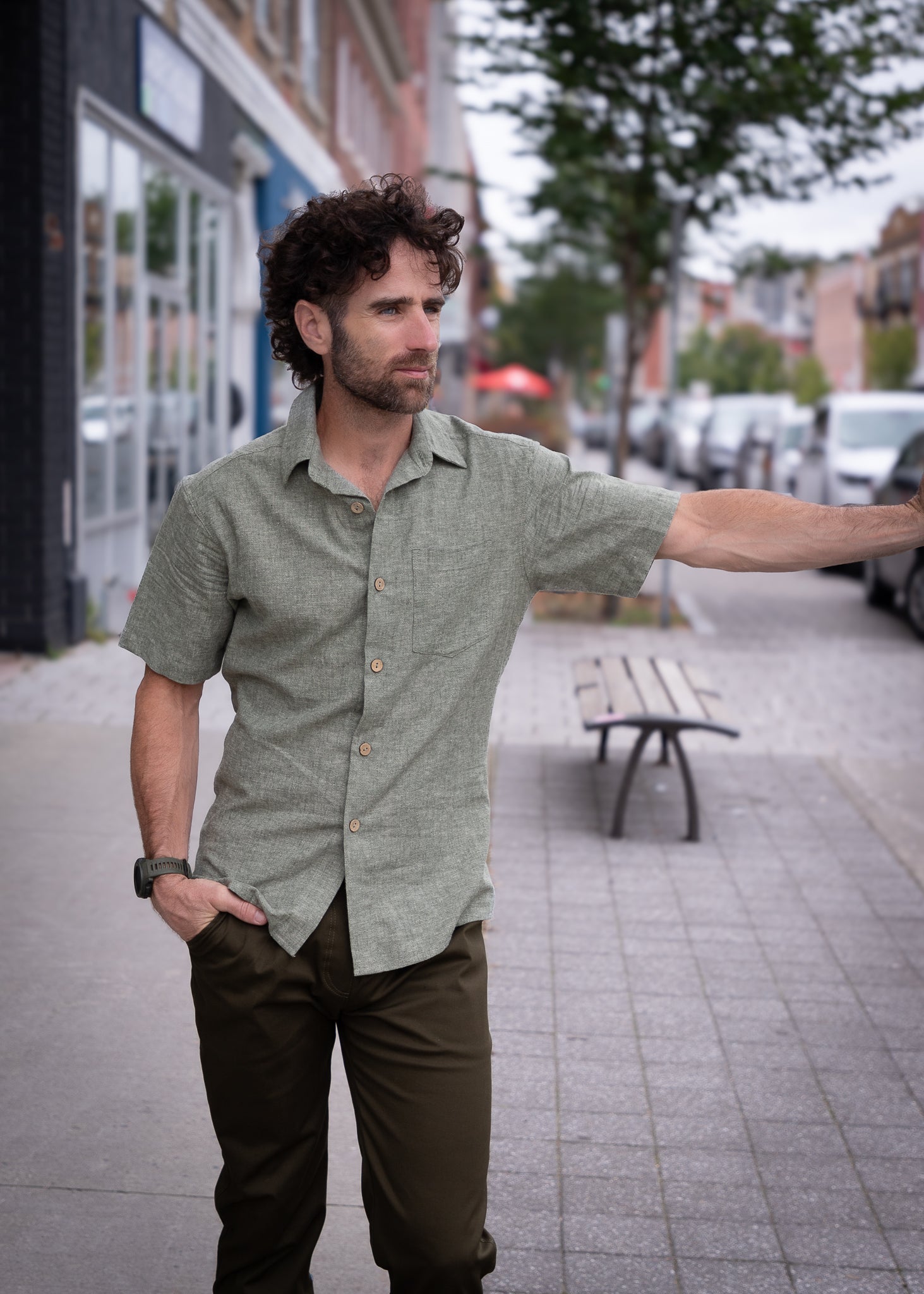 VICTOR - Short-sleeved shirt