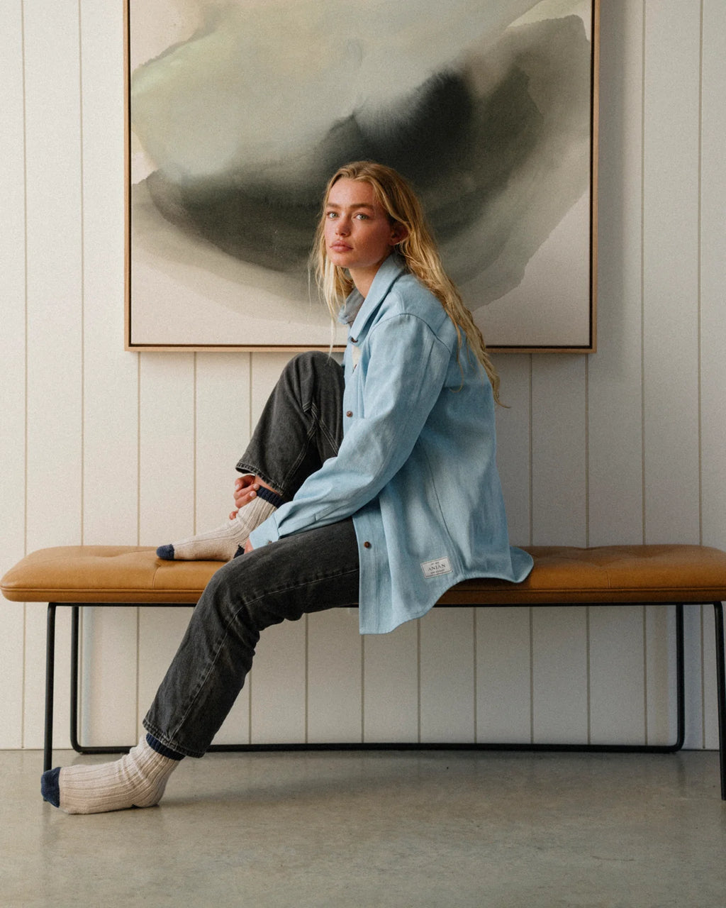 LA CHEMISE EN JEAN - Chemise