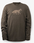 FLANELLE LOUP mérinos - Chandail manches longues