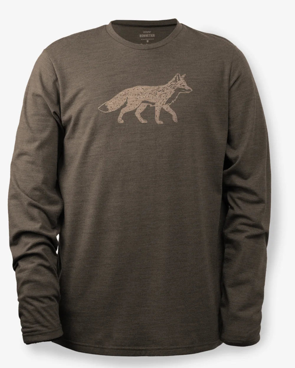 FLANELLE LOUP mérinos - Chandail manches longues