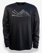 100% MERINO CAMPING TEE heather blue