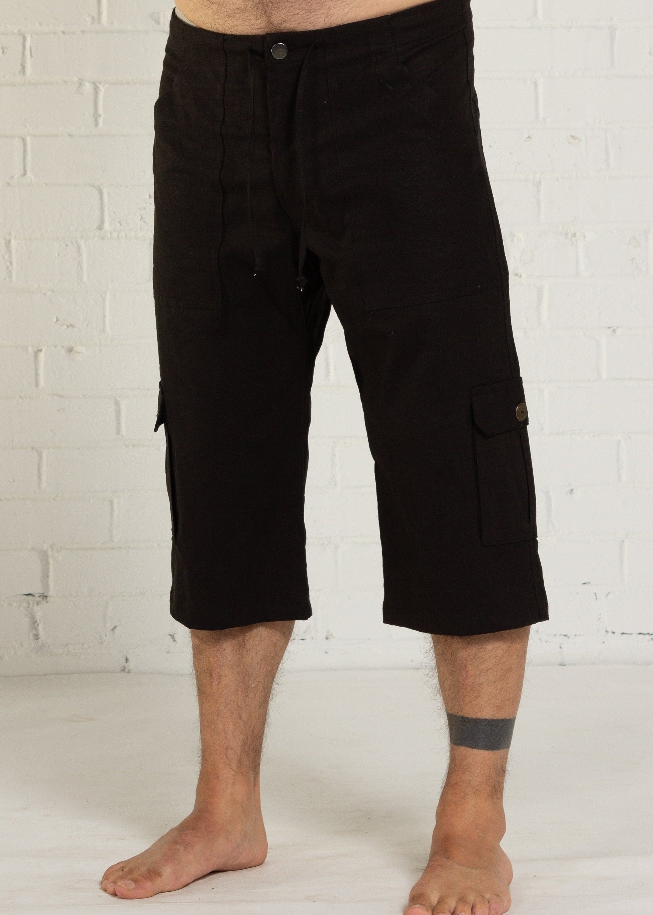 KAMELEON CARGO HEMP noir - Abaka