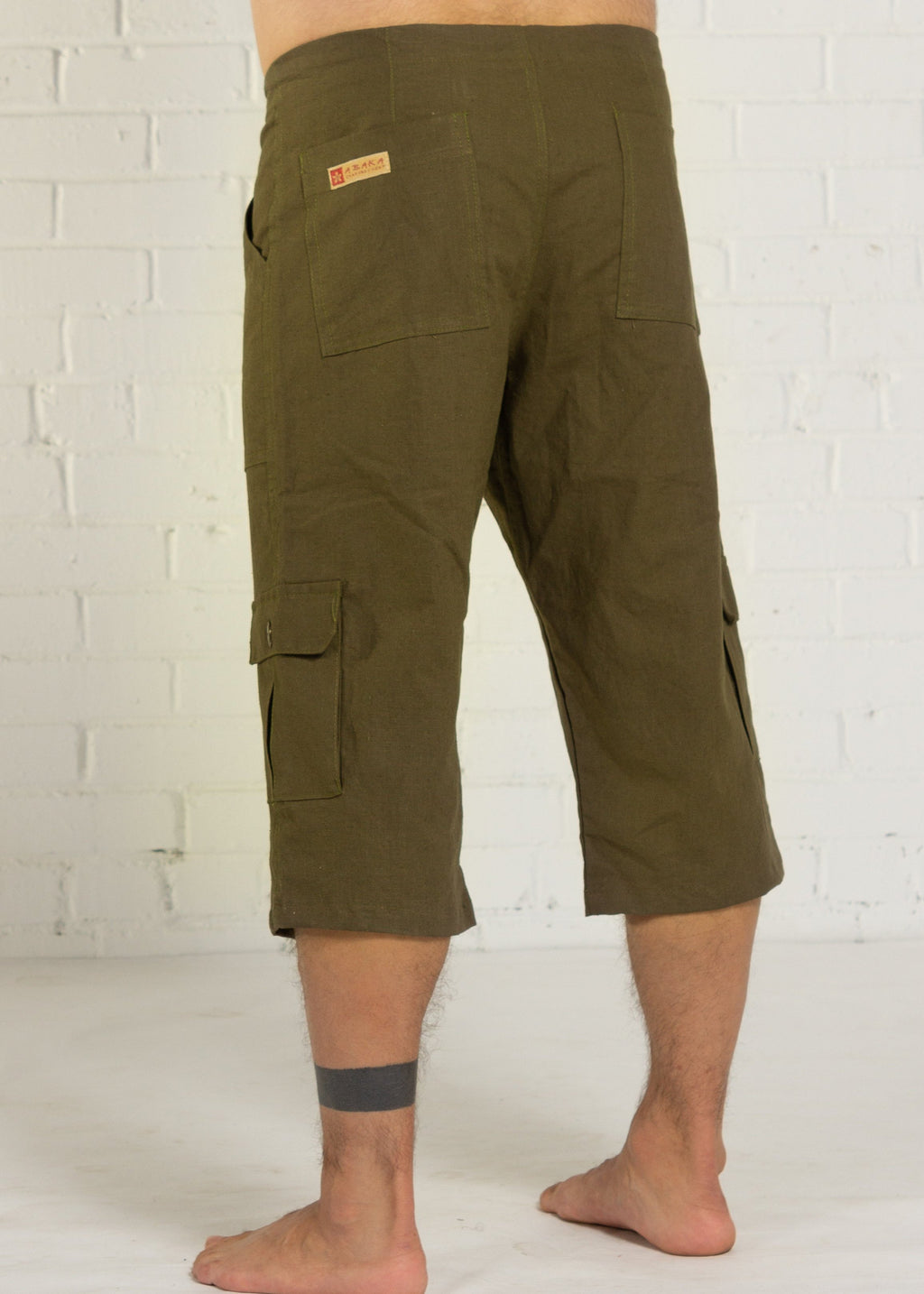 KAMELEON CARGO HEMP olive - Abaka