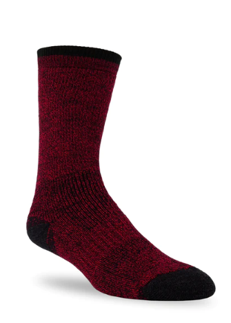 POWER TREKKER MÉRINOS Rouge - Abaka