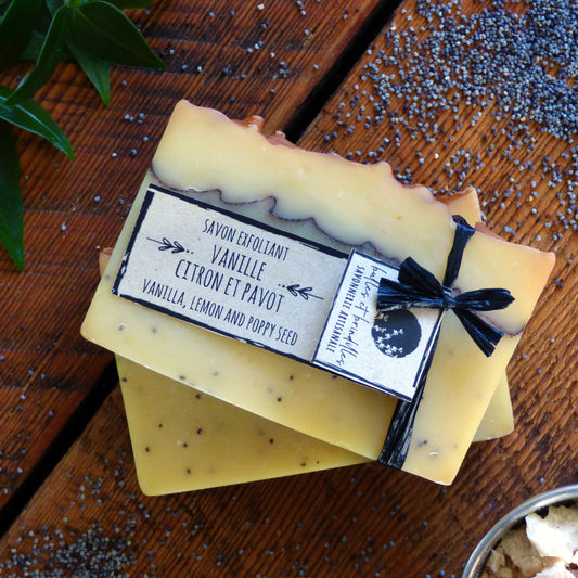 VANILLA LEMON POPPY Soap